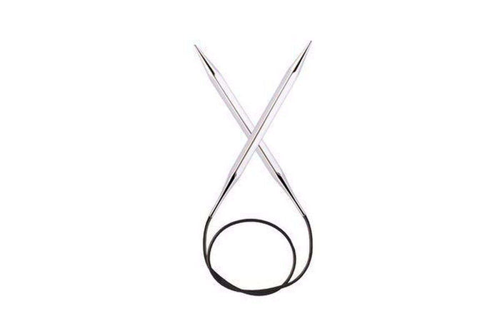 32 Inch Knitter's Pride Nova Cubics Platina Circular Needles-Needles-Knitter's Pride-US 1.5, 2.5 mm-Alpaca Direct