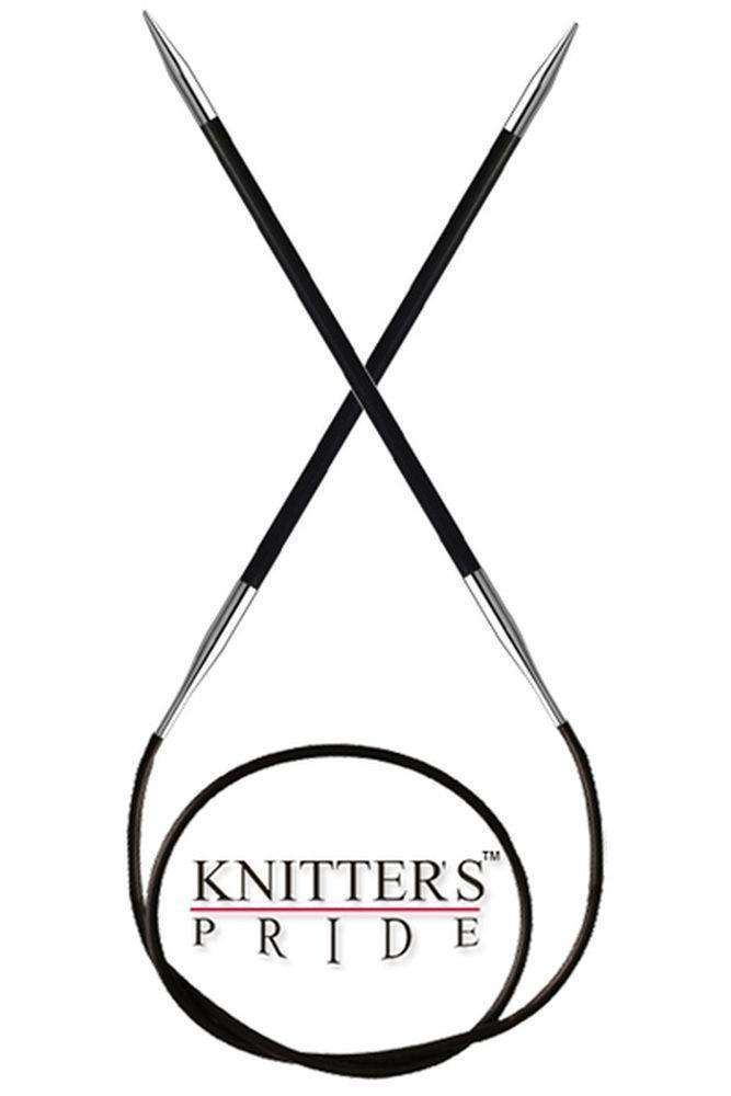 40 Inch Knitter's Pride Karbonz Circular Needles-Needles-Knitter's Pride-US 0, 2.0 mm-Alpaca Direct