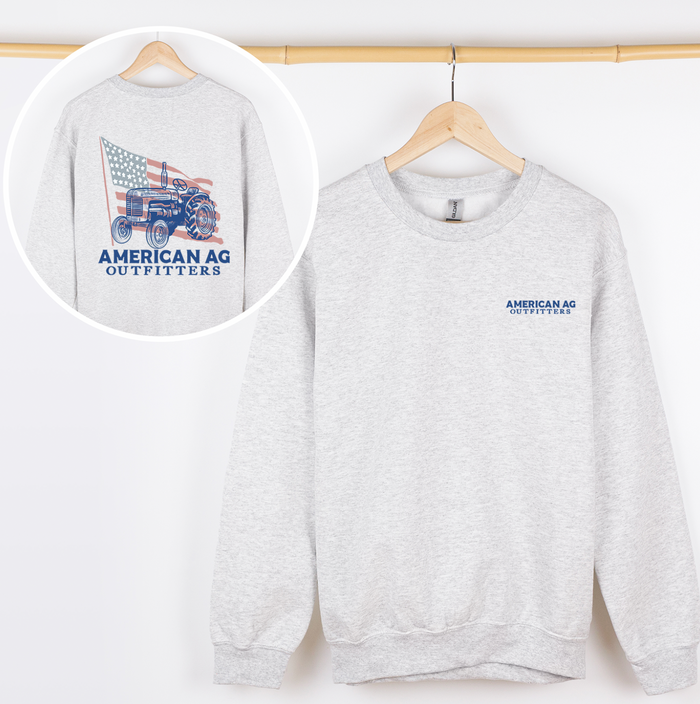 AAO Tractor Flag– Crewneck - Front & Back!