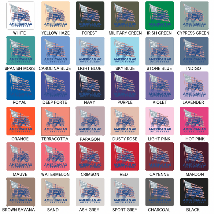 AAO Tractor Flag– Crewneck - Front & Back!