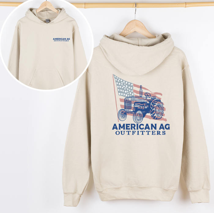 AAO Tractor Flag– Hoodie - Front & Back!
