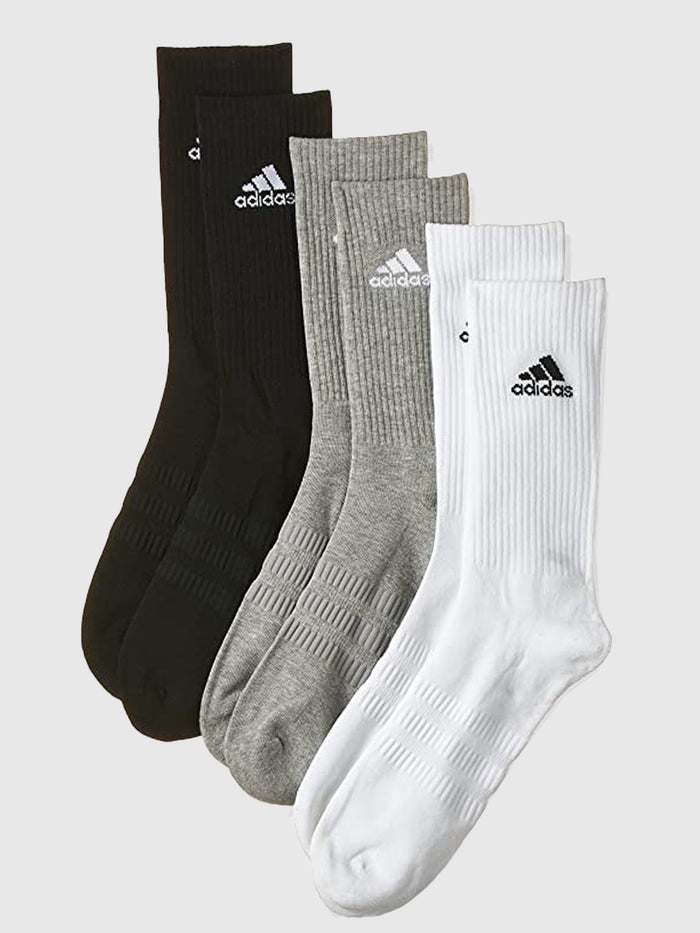 ADIDAS_SOCKS CUSH ASTD 3PK Adidas | Mens Crew Socks ADIDAS RAWDENIM