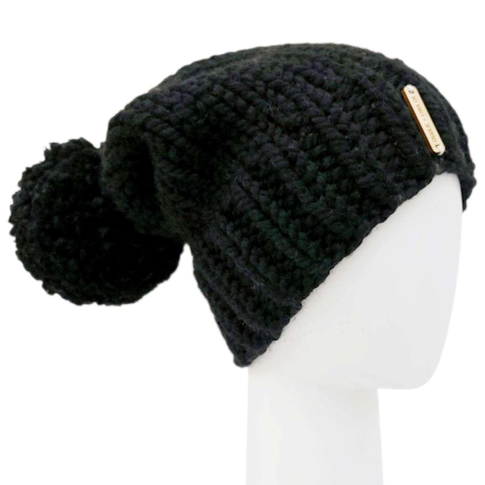 Adult Hat - The Basic Beanie (Black) by Charlie & Luna Co.