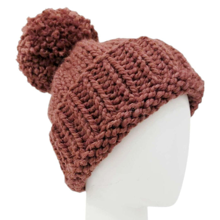 Adult Hat - The Basic Beanie (Fig) by Charlie & Luna Co.