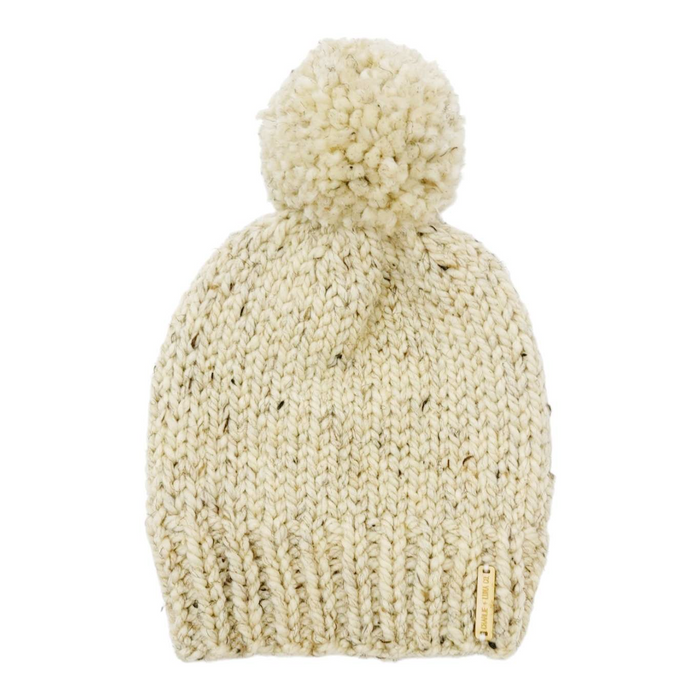 Adult Hat - The Basic Beanie (Oatmeal) by Charlie & Luna Co.