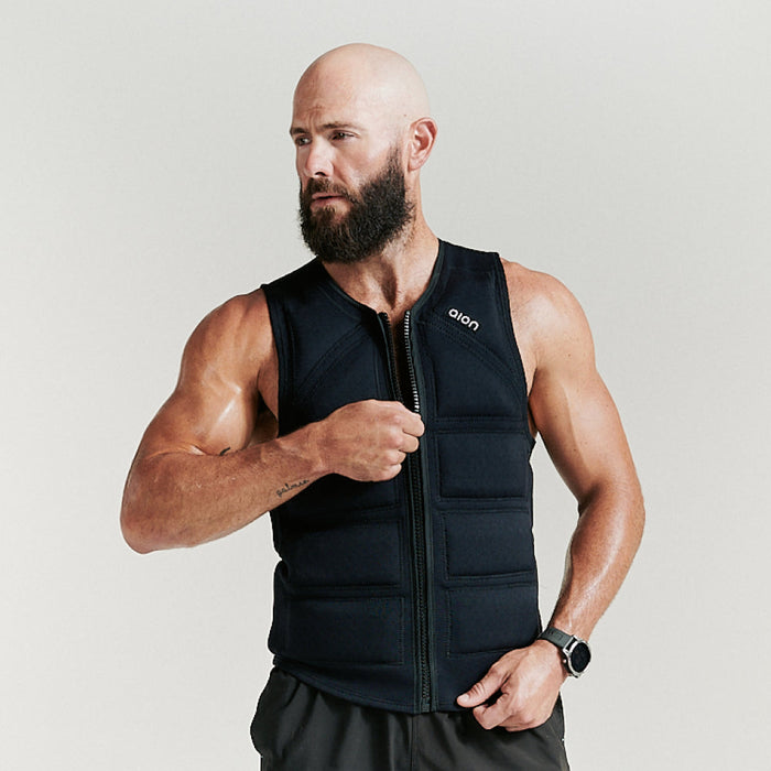 Aion Men's Workout Vest | Black