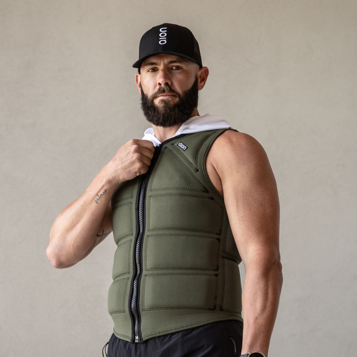 Aion Men's Workout Vest | Green