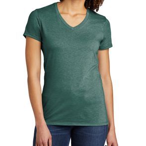 Allmade Women’s Tri-Blend V-Neck Tee
