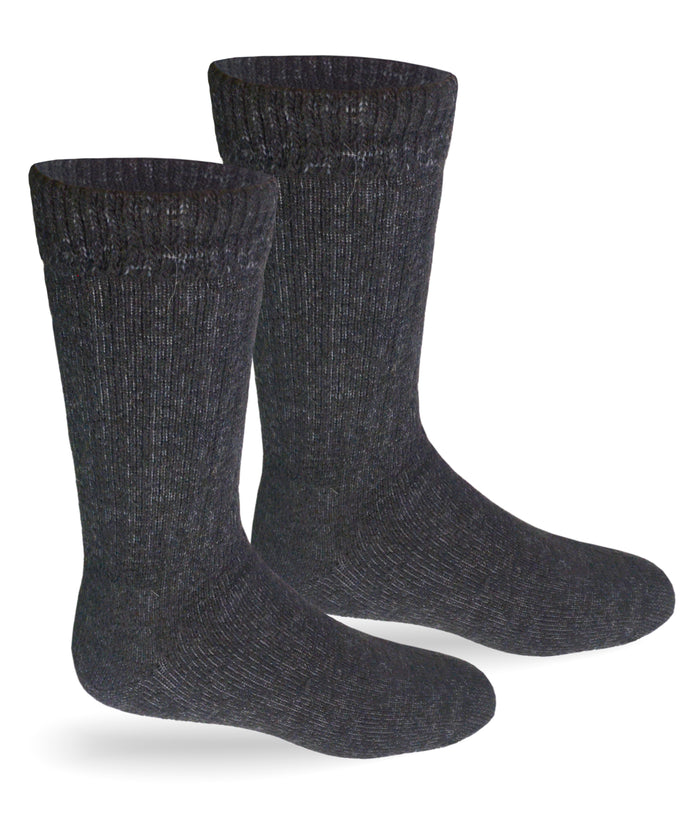 Alpaca Direct Extreme Winter Boot Socks-Socks-Alpaca Direct-Small-Black-Alpaca Direct