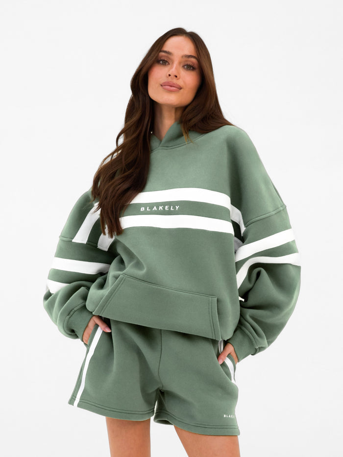 Amber Oversized Hoodie - Green