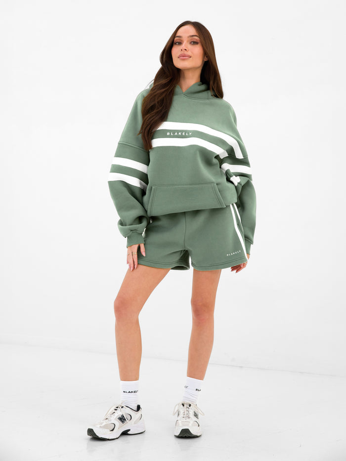 Amber Oversized Hoodie - Green