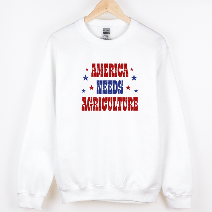 America Needs Agriculture– Crewneck