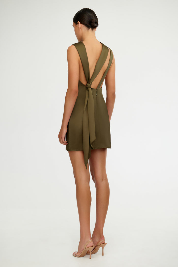 Annabel Bias Mini Dress