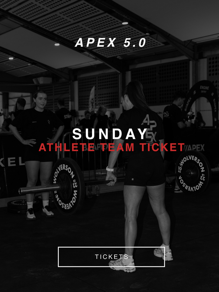 APEX 5.0 Athlete Tickets - Sunday