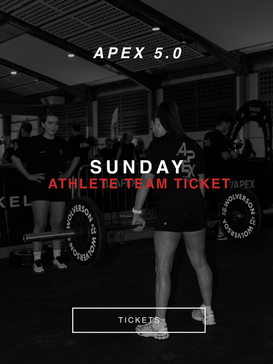 APEX 5.0 Athlete Tickets - Sunday