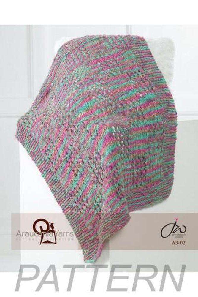 Araucania Yarns Arco Iris Small Lap Blanket PATTERN ONLY-Patterns-Knitting Fever-Alpaca Direct