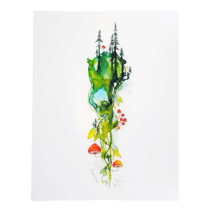 Art Print - 8.5 x11 Protected Art Print by Melissa Moss Art
