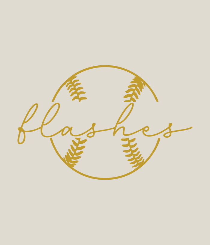 Baseball Glitter Tee #22