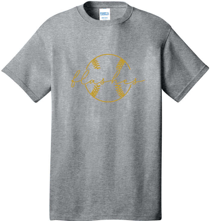 Baseball Glitter Tee #22
