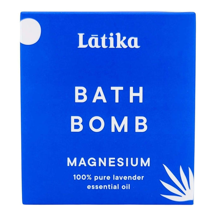Bath Bomb - Magnesium (Lavender) by Latika Beauty