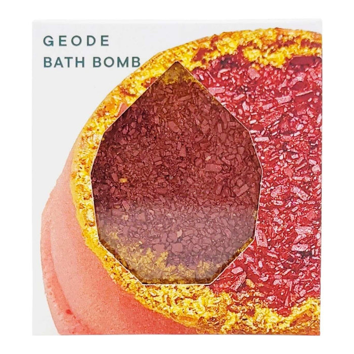 Bath Bomb - Ruby Geode by Latika Beauty