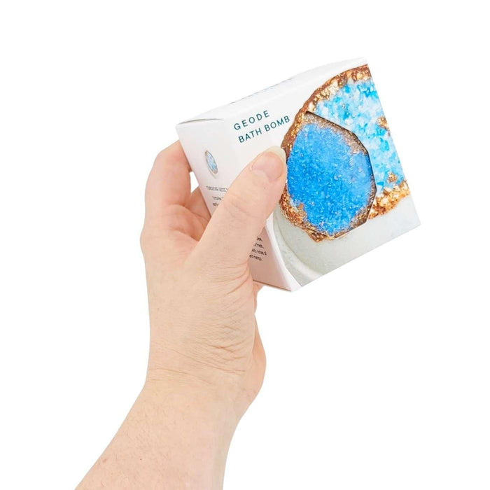 Bath Bomb - Turquoise Geode by Latika Beauty