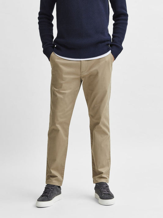 Beige Chino Pants