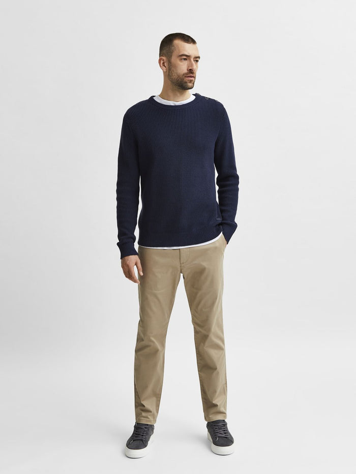 Beige Chino Pants