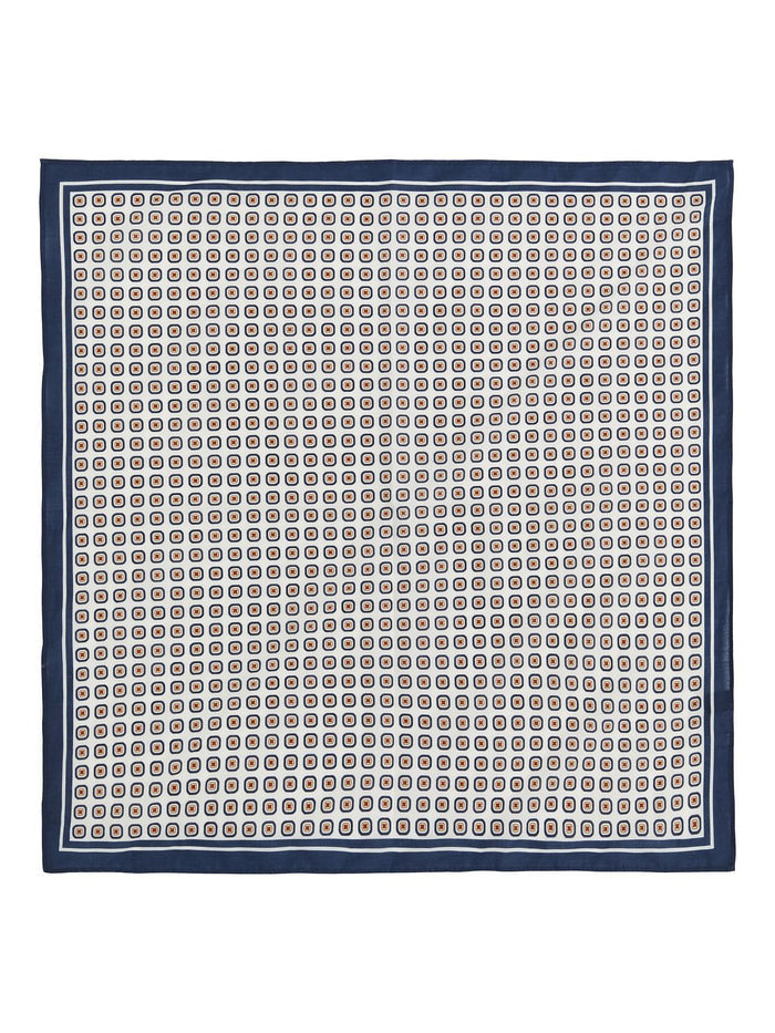 Beige Printed Bandana