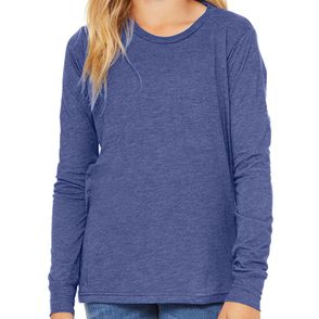 Bella + Canvas Kids Triblend Long-Sleeve T-Shirt