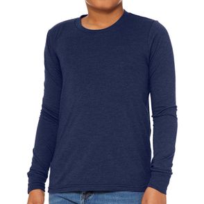 Bella + Canvas Kids Triblend Long-Sleeve T-Shirt