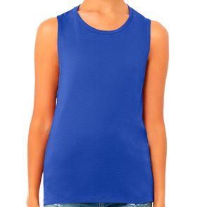 Bella + Canvas Ladies' Flowy Scoop Muscle Tank