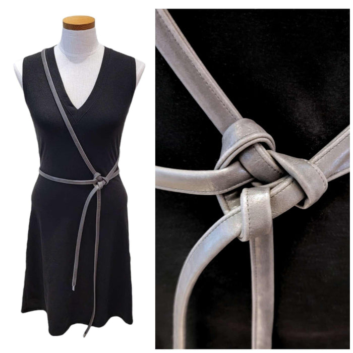 Belts - Skinny Wrap Belt Vegan Leather (Butterscotch) by Crystalyn Kae