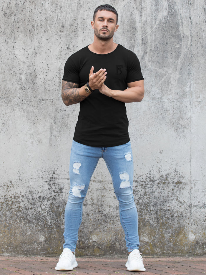 BST24 Clearance | BBH Men's Branded Short Sleeve Athletic T-shirt | Bound By Honour Bound By Honour RAWDENIM