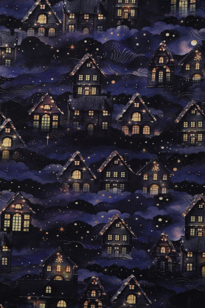 Billie Dress in Snowy Village