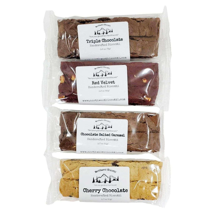 Biscotti - Variety Pack - Chocolate Lovers by Northwest Biscotti
