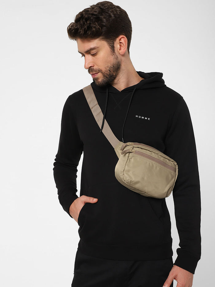 Black Hooded Sweatshirt