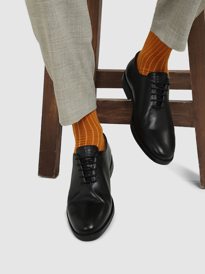Black Leather Formal Shoes