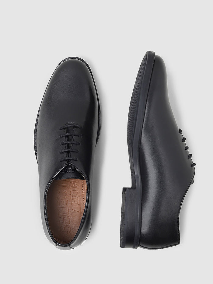 Black Leather Formal Shoes
