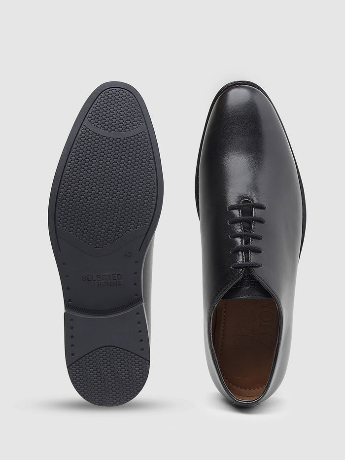 Black Leather Formal Shoes