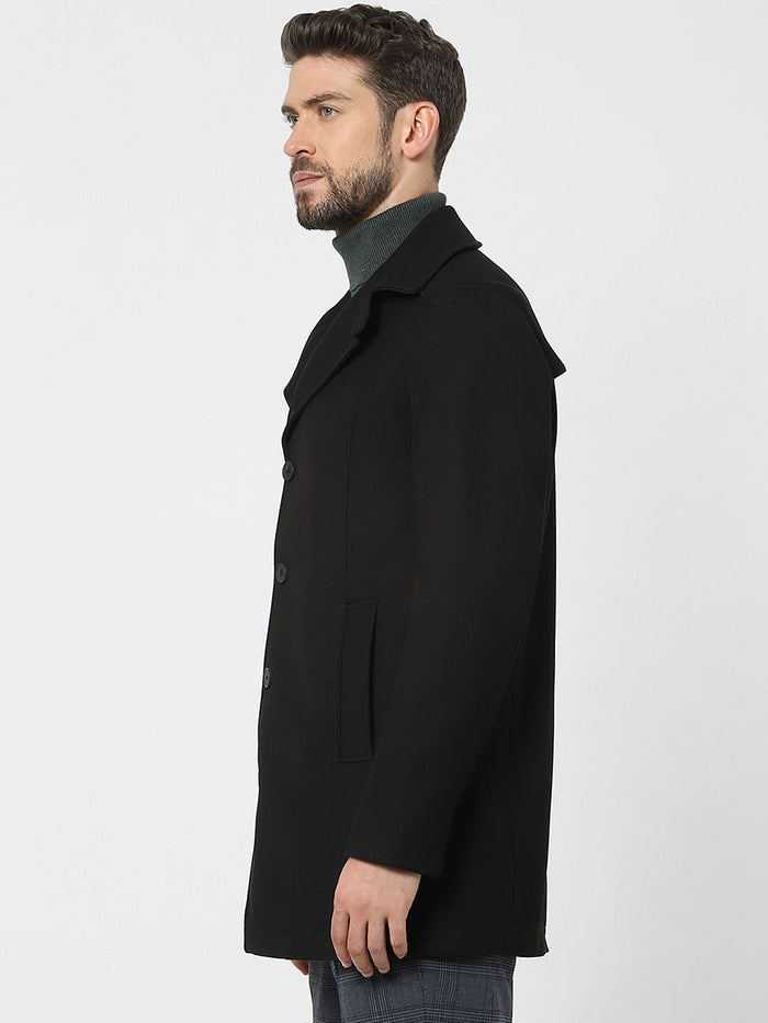 Black Solid Coat