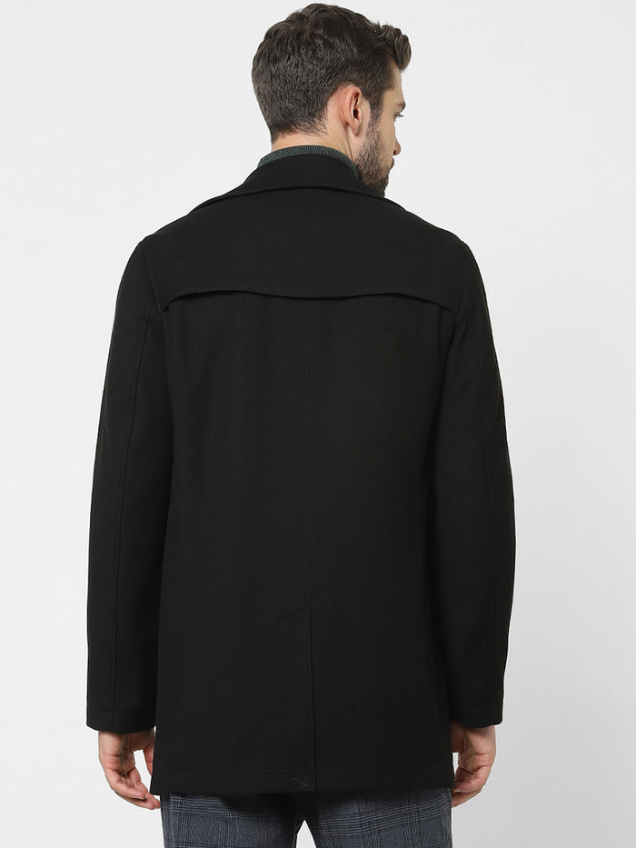 Black Solid Coat