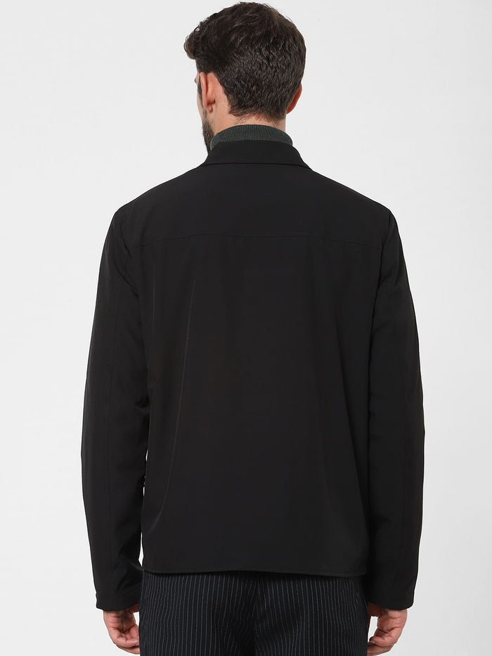 Black Solid Jacket