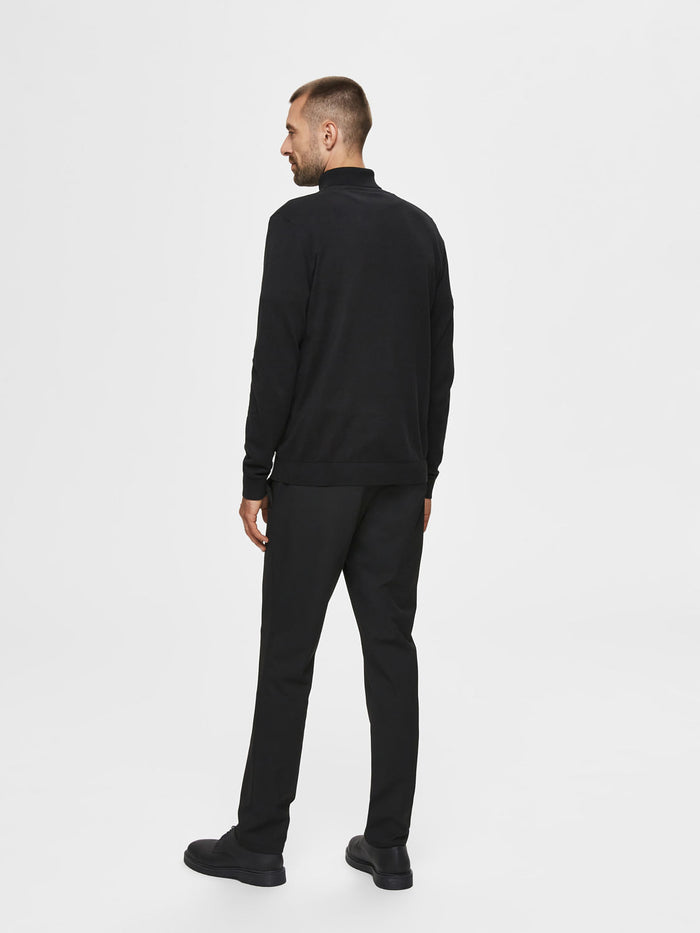 Black Turtleneck Pullover