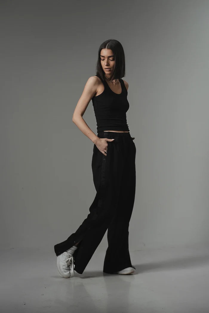 Blackout Snap Pant Bottoms - Detail