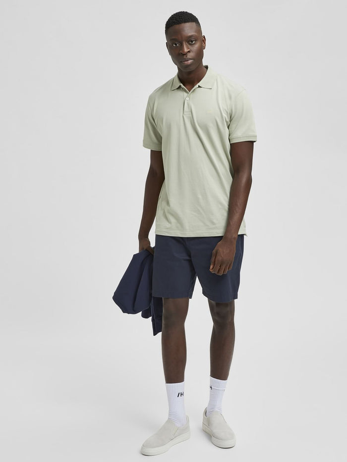 Blue Chino Shorts