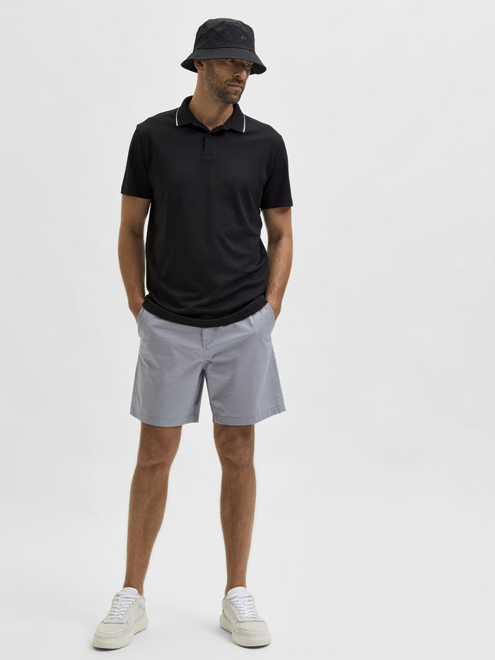 Blue Chino Shorts