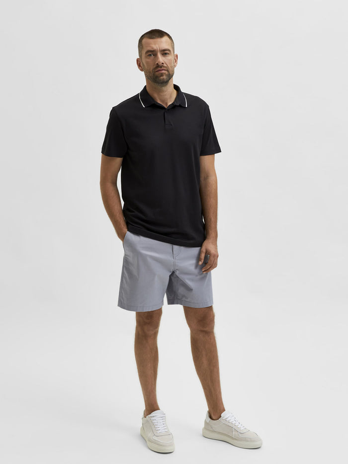 Blue Chino Shorts