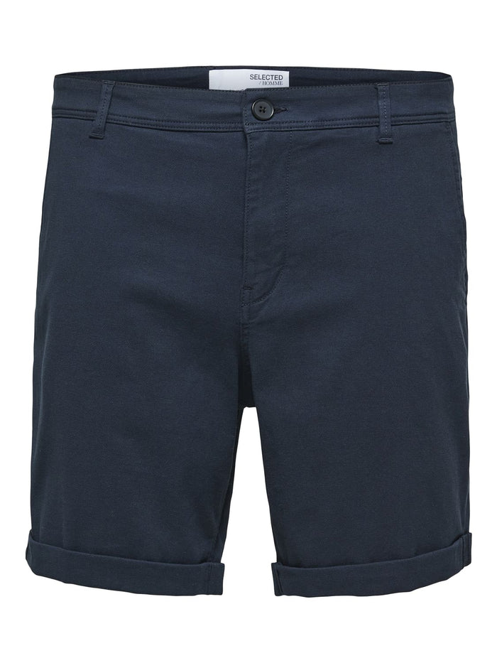 Blue Chino Shorts