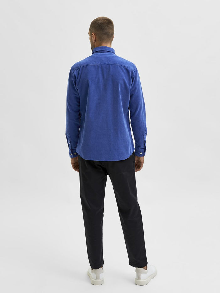 Blue Corduroy Shirt
